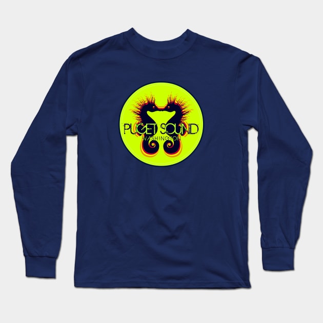 Puget Sound Seahorses Long Sleeve T-Shirt by TheDaintyTaurus